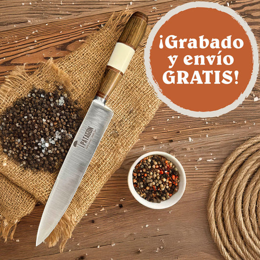 GAUCHO - Cuchillo Verijero Artesanal hoja 20 cm PATAGÓN