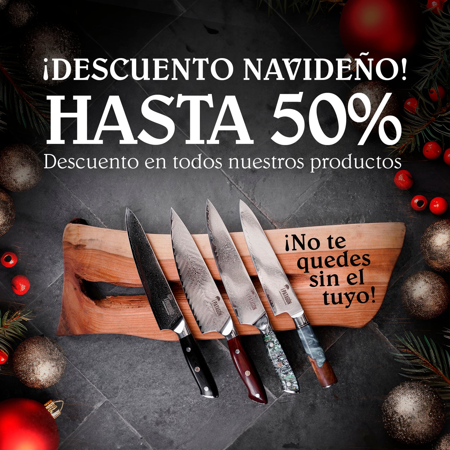 Cuchillo Chef Patagon Damasco 67 capas 20 cm – Cuchillos Mundo Patagon