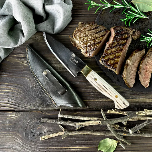 HALCÓN PELEGRINO - Cuchillo Puntero Artesanal hoja 13 cm LEGADO