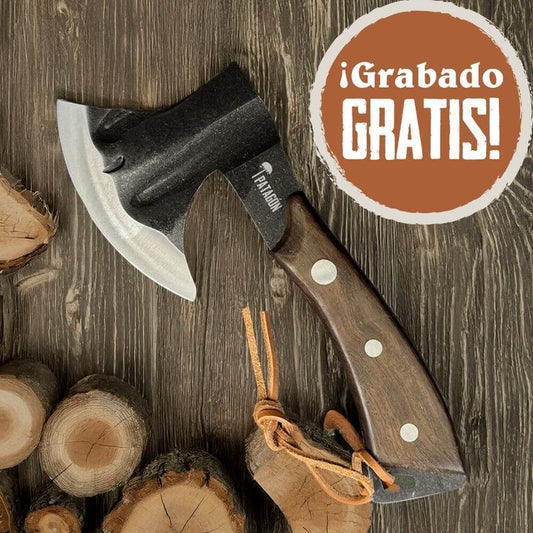 Hacha Acero Inox. Fosfatada - TOMAHAWK