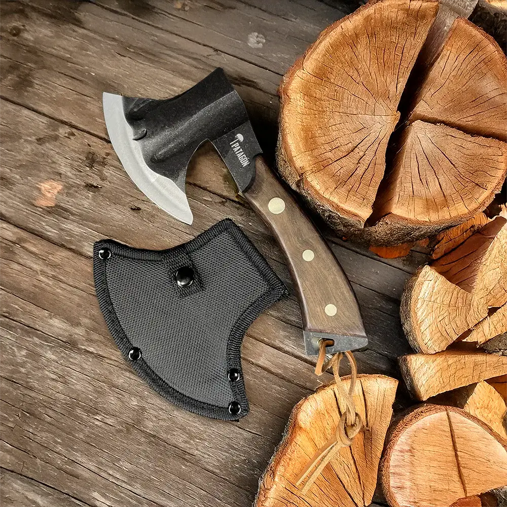 Hacha Acero Inox. Fosfatada - TOMAHAWK