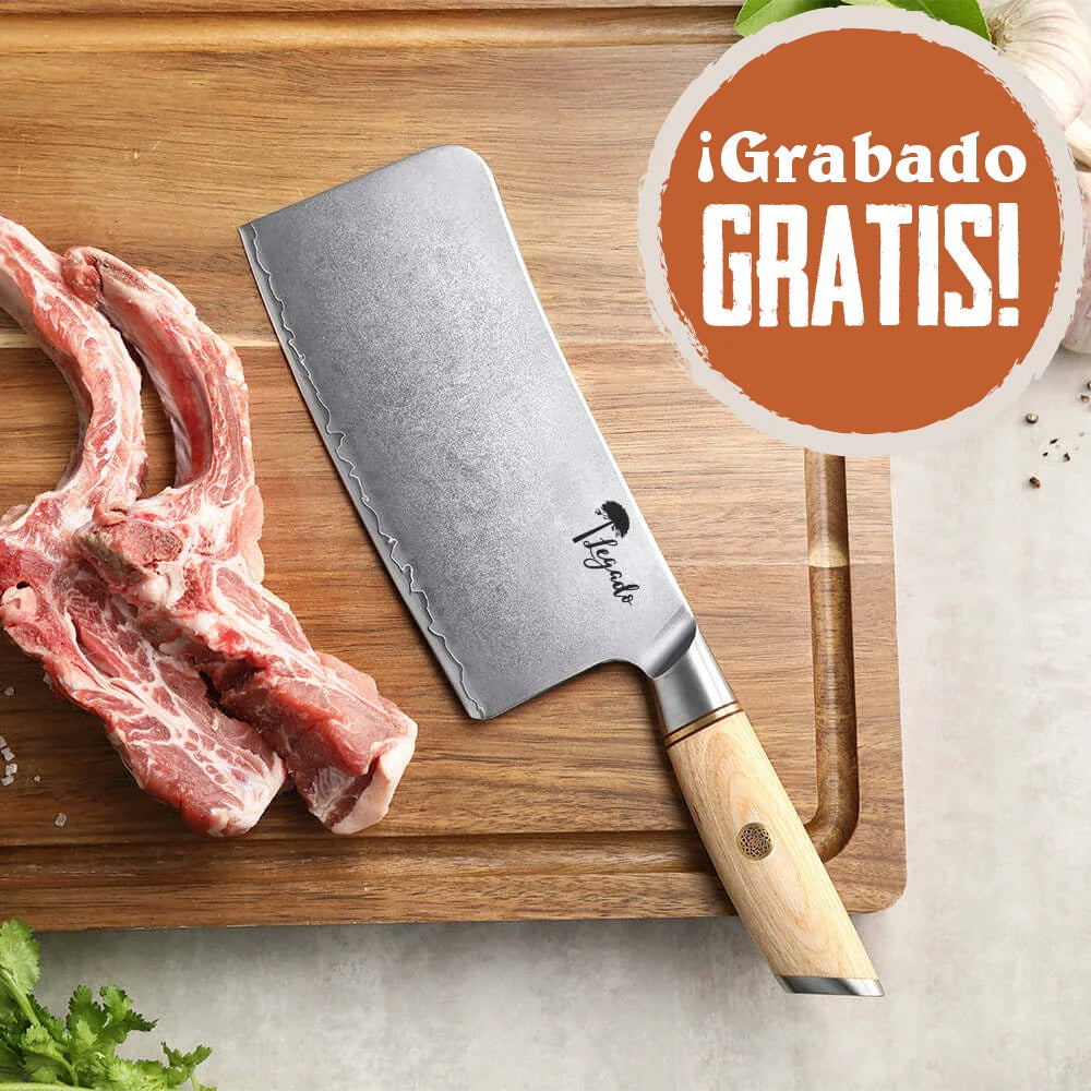 Hacha Patagón Acero Inox. BONE CHOPPER LEGADO - ANDES