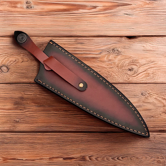 Funda Cuchillo Parrillero o Chef hoja 19 a 21 cm