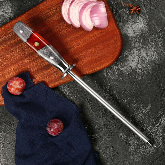 LLOICA - Chaira Astil Diamantado 18 cm PATAGÓN - Cuchillos Mundo Patagon