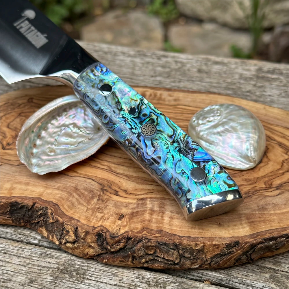 Cuchillo Chef Acero Alemán Inox. hoja 18 cm - NÁCAR