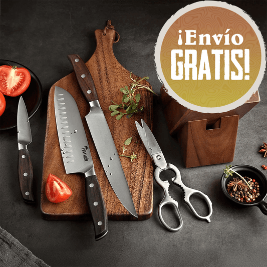 Robles - Set culinario completo de 6 piezas - Cuchillos Mundo Patagon