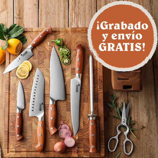 PELLINES - Set culinario completo de 7 piezas (7652522229862)
