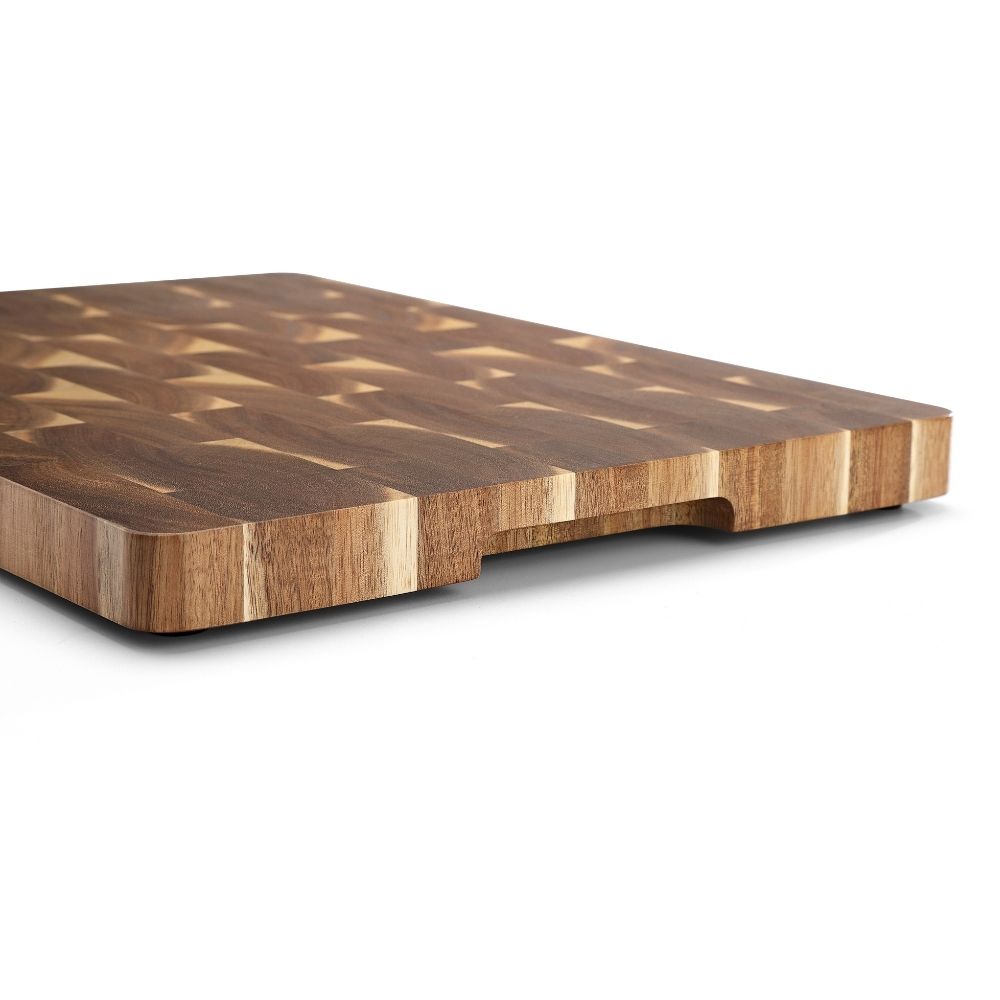 Tabla de Cocina "Endgrain" 40x28x2,5 cm Acacio (7994732511334)