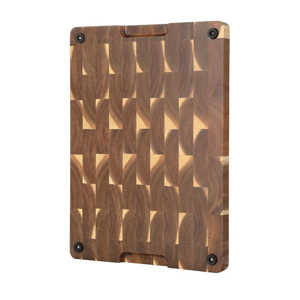 Tabla de Cocina "Endgrain" 40x28x2,5 cm Acacio (7994732511334)