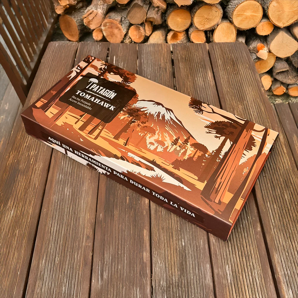 Hacha Acero Inox. Fosfatada - TOMAHAWK