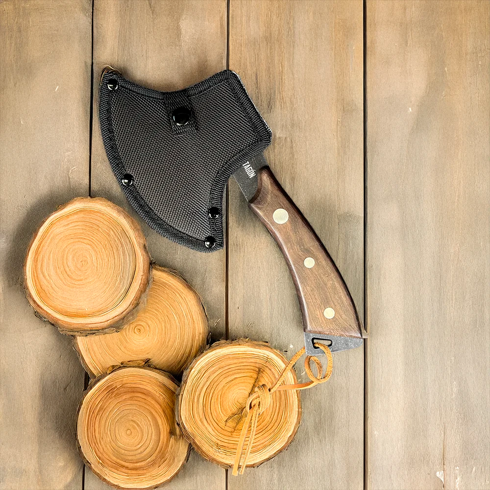 Hacha Acero Inox. Fosfatada - TOMAHAWK