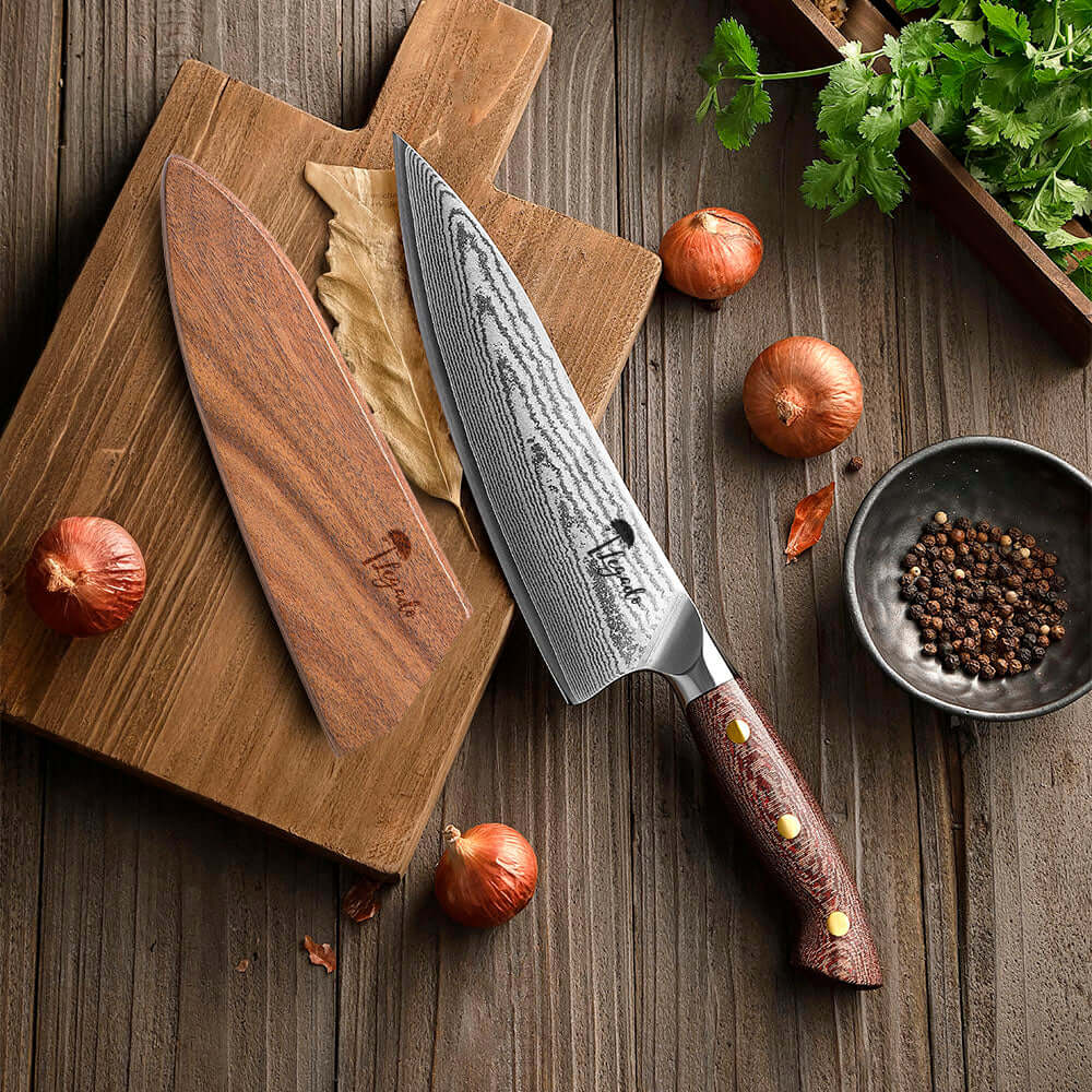 ARCILLA - Cuchillo Chef Damasco 67 capas hoja 20 cm LEGADO (7652521672806)