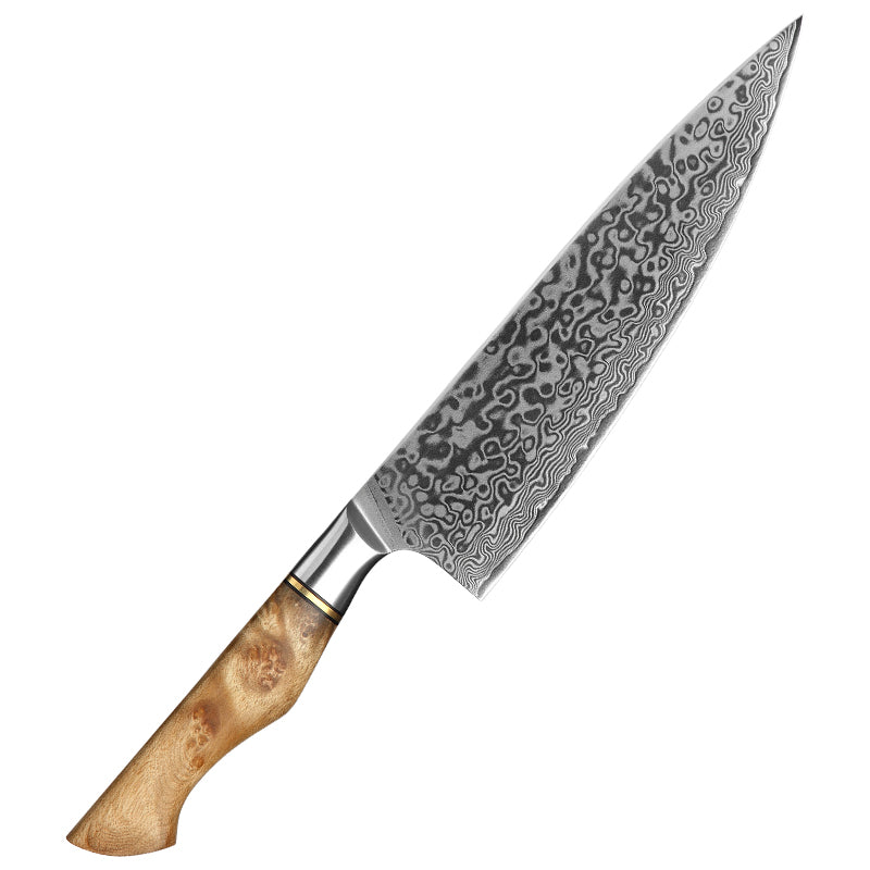 ABEDUL - Cuchillo Chef Damasco 67 capas hoja 20 cm LEGADO