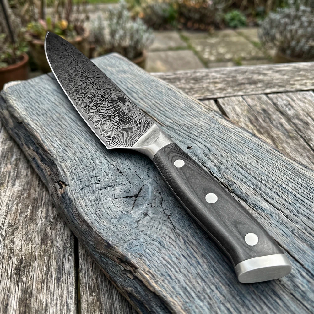 Cuchillo de asado hoja 20 cm PATAGÓN - CARBONO TRUCHA