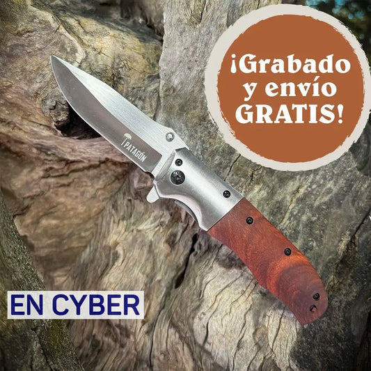 Cortapluma Acero Inox PATAGÓN - COLORADA