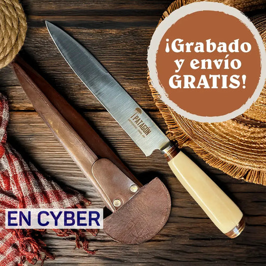 Cuchillo Artesanal Verijero hoja 20 cm PATAGÓN - GAUCHO