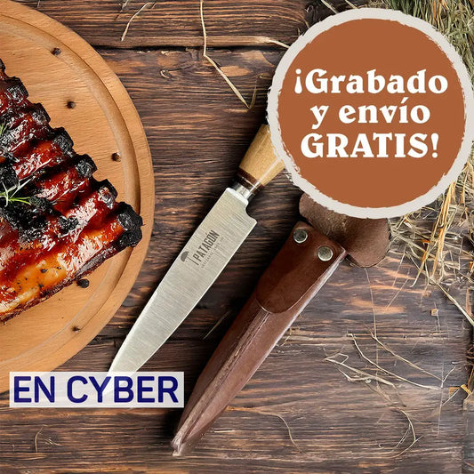 GAUCHO - Cuchillo Verijero Artesanal hoja 14 cm PATAGÓN