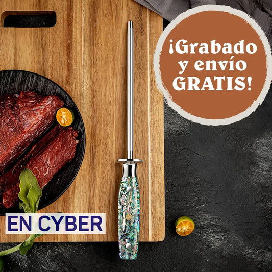 NÁCAR DEL PACÍFICO - Chaira Astil Diamantada 18 cm PATAGÓN