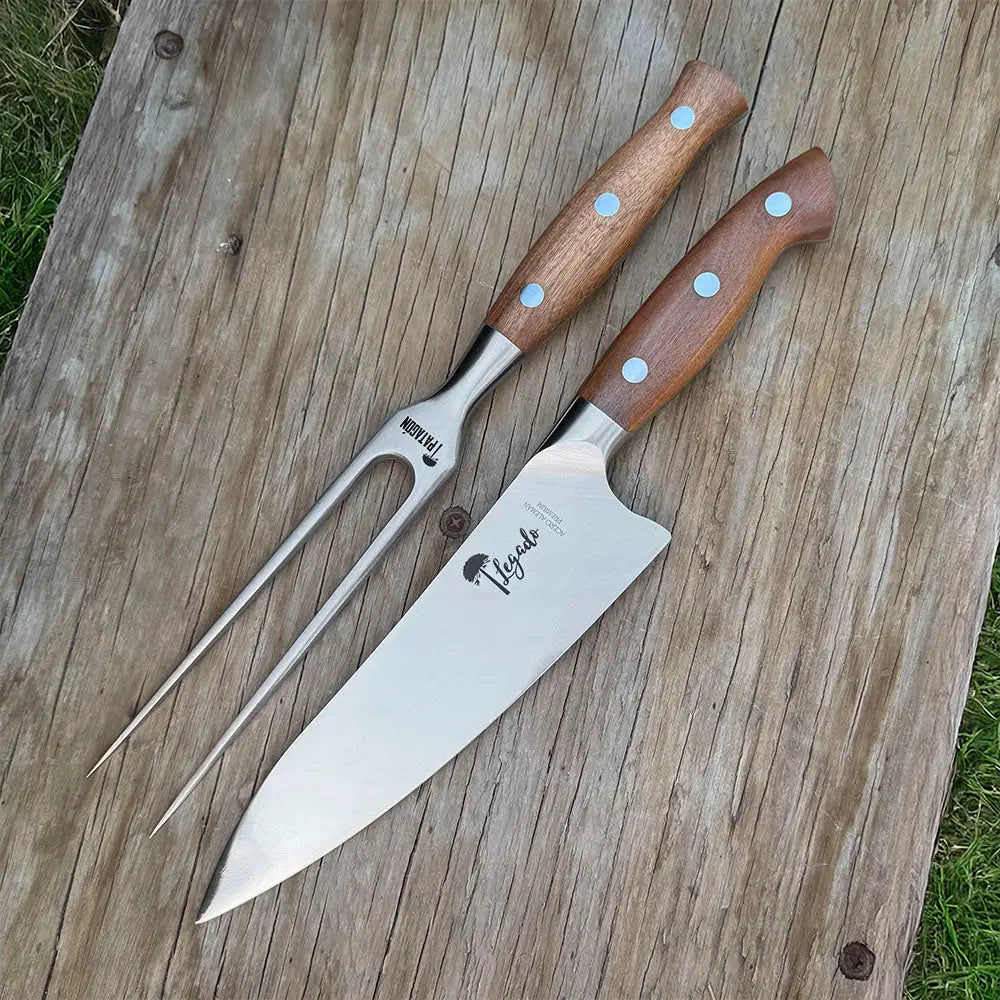 Set parrillero Cuchillo + Tenedor - PELLÍN