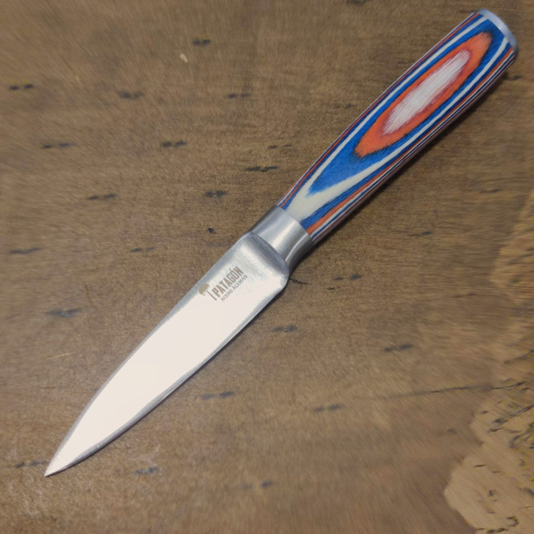 Cuchillo Puntilla Patagón Acero Alemán Hoja 10 cm