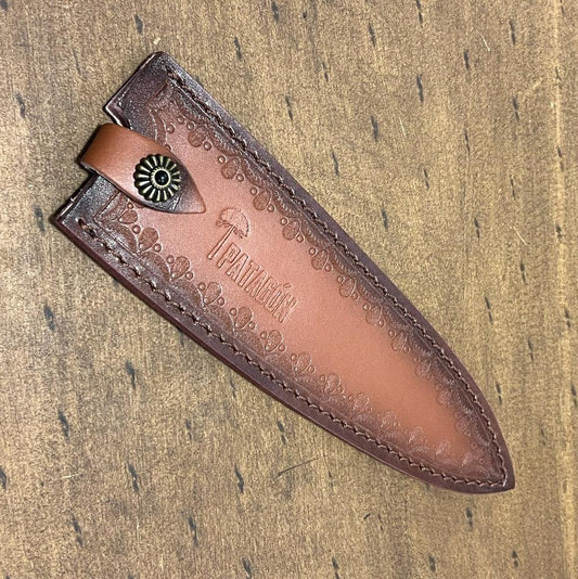 Funda Cuero Patagón Para cuchillo Chef